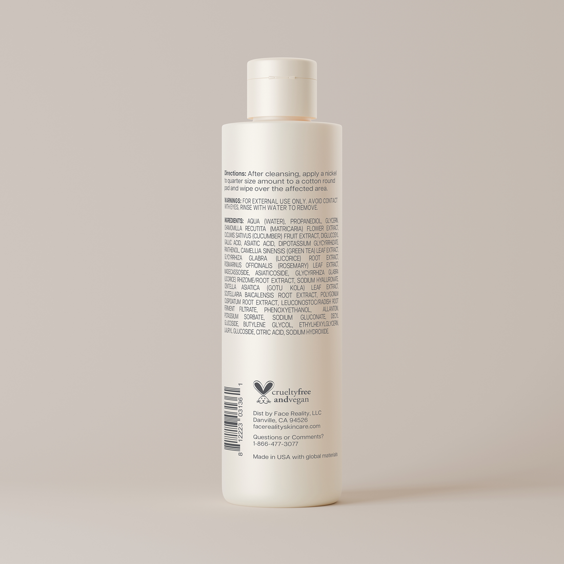Soothing Radiance toner