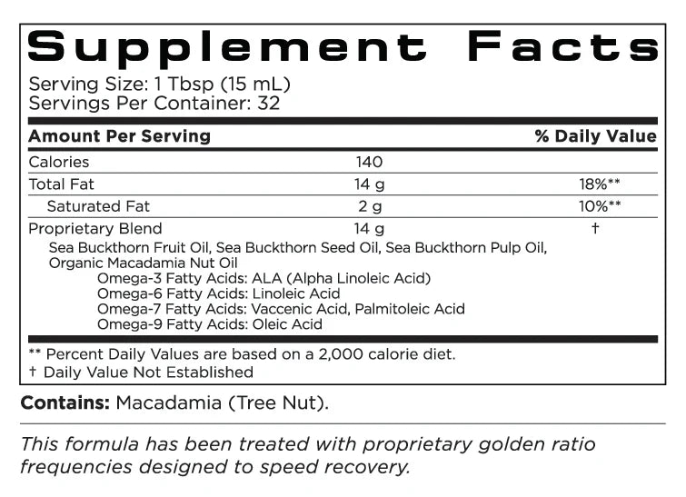 Recovery: Facial Fat Pad Therapy and Probiotic