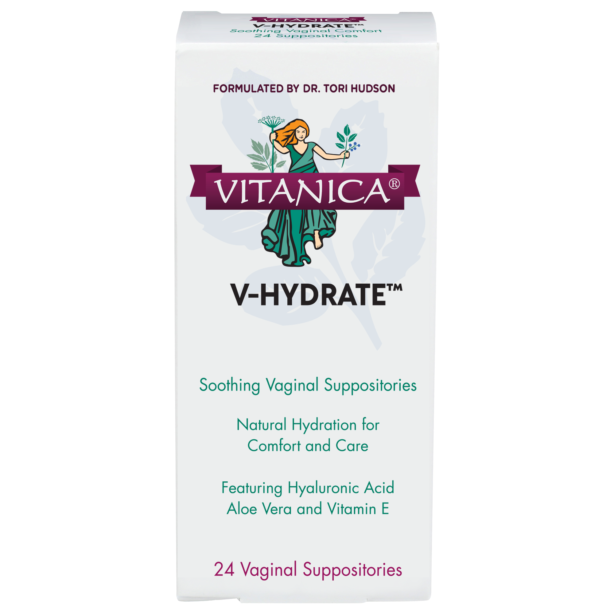 V-Hydrate: Vaginal Hydration Suppositories